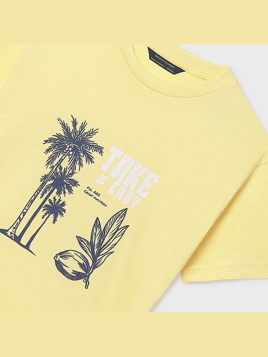 Set Kinder-T-Shirts Gelb