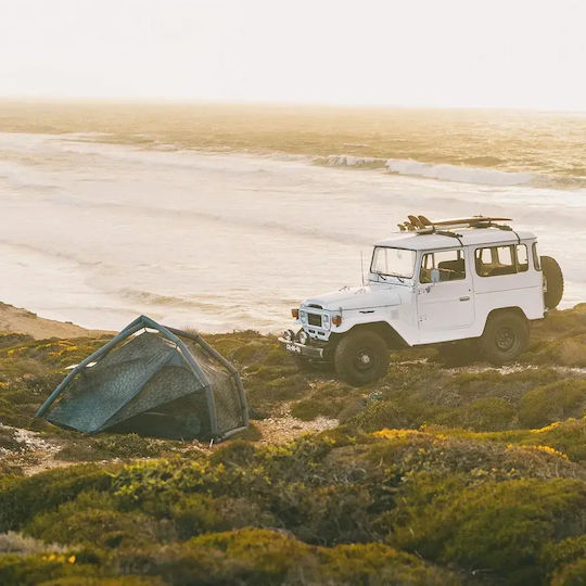 Heimplanet Fistral Camping Tent Geodesic Mountaineering Inflatable Green with Double Cloth 4 Seasons for 2 People Waterproof 3000mm 112cm