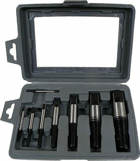 Silver Star Puller Set for Screws 8pcs