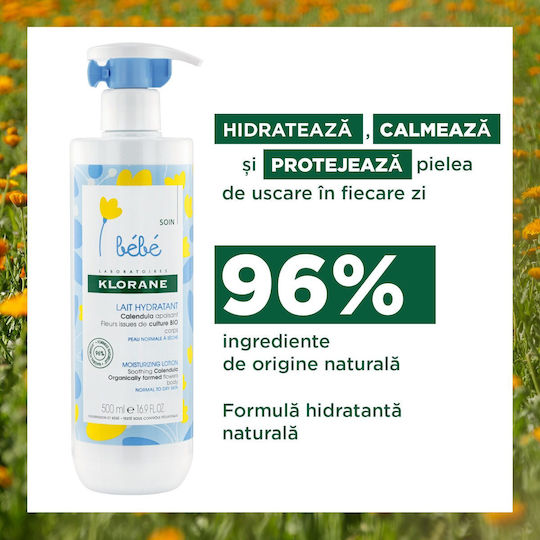Klorane Moisturising Lotion Milch für Feuchtigkeit 500ml