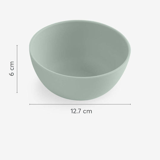 Kikka Boo Baby Food Bowl Brighty made of Plastic Green