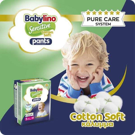 Babylino Diaper Pants Cotton Soft Pants No. 8 for 20+kg 14pcs