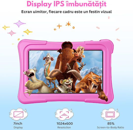 Kids 7" Tablet (3GB/32GB) Ροζ