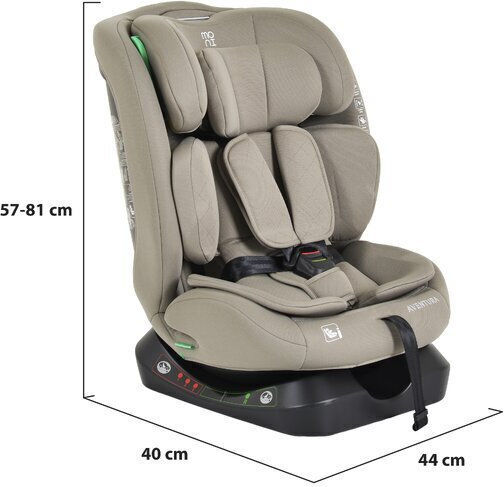 Moni Aventura Καθισματάκι Αυτοκινήτου i-Size Beige 0-36 kg