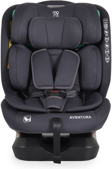 Moni Aventura Καθισματάκι Αυτοκινήτου i-Size Grey 0-36 kg