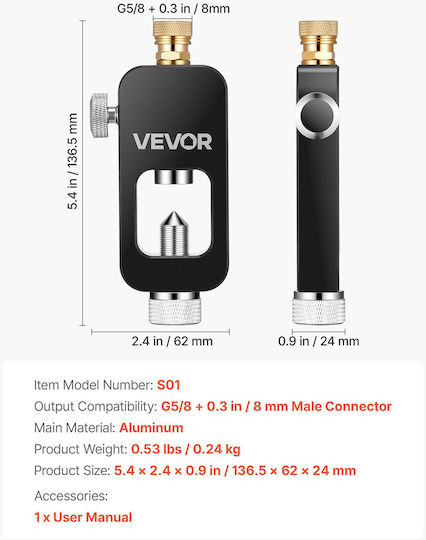 Vevor Αξεσουάρ Καταδυτών 240gr