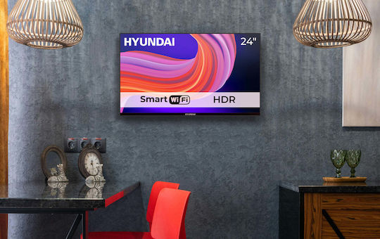 Hyundai Смарт Телевизор 24" HD Ready LED HLM24TS500SMART HDR (2025)