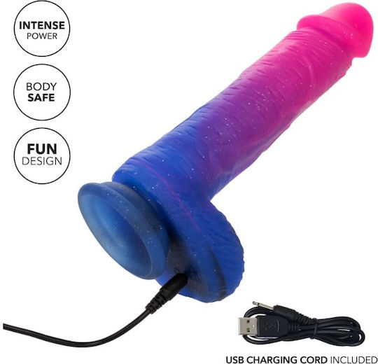 Calexotics Ombre Hombre Realistic Vibrator with Remote Control 21.5cm