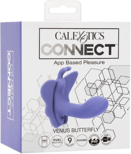 Calexotics Butterfly Вибратор G-Spot Лилав