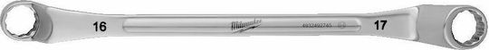Milwaukee Milwaukee Milwaukee Cheie Dublă Curbată 75° 16x17mm