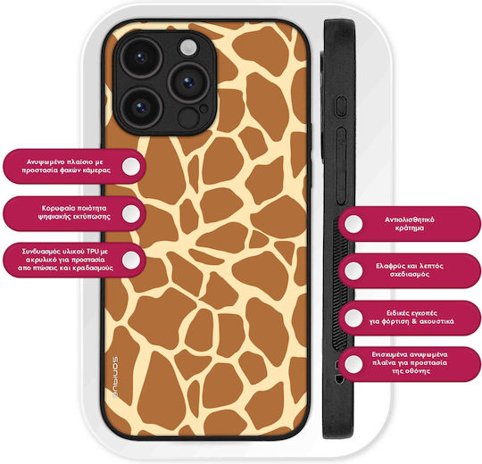 Sonique Case Animal Print Series Xiaomi Poco F8 Pro 5g Giraffe 02