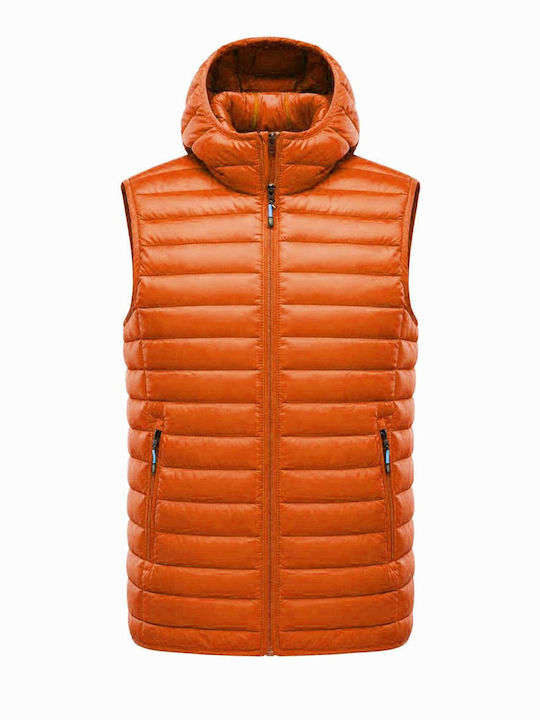 Sleeveless Jacket Orange