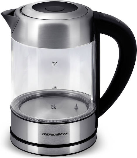 Berdsen Fierbător 1.7lt 2200W Gri