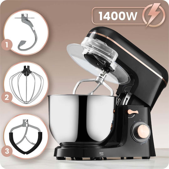 Berdsen Mixează 1400W cu Vas din Oțel Inoxidabil 6lt