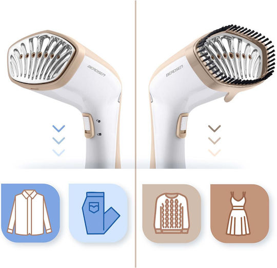 Berdsen Garment Steamer Hand 1600W with Tank 230ml