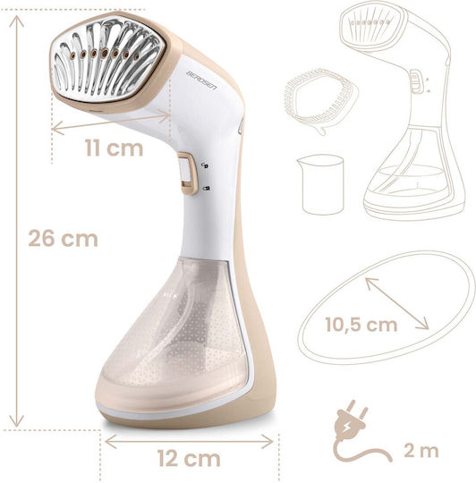 Berdsen Garment Steamer Hand 1600W with Tank 230ml