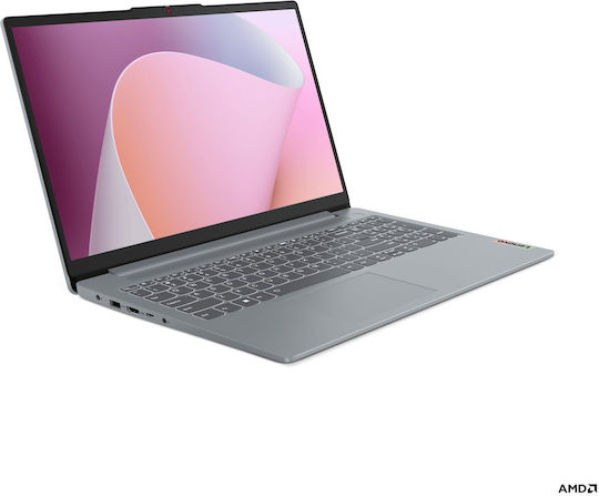 Lenovo IdeaPad Slim 3-15AMN8 15.6" IPS (Ryzen 3-7320U/8GB/512GB SSD/W11 Home) Арктическо сиво (GR Клавиатура)