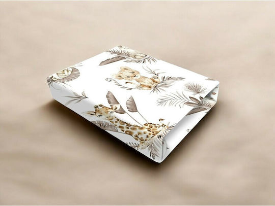 MimiNu Baby Sheet Crib Cotton Fitted 120x60cm