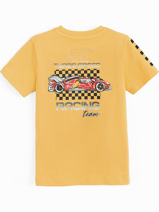 Σετ Παιδικά T-shirts Κίτρινα