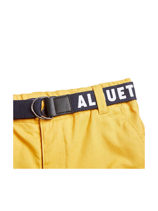 Kids' Shorts/Bermudas Fabric Yellow