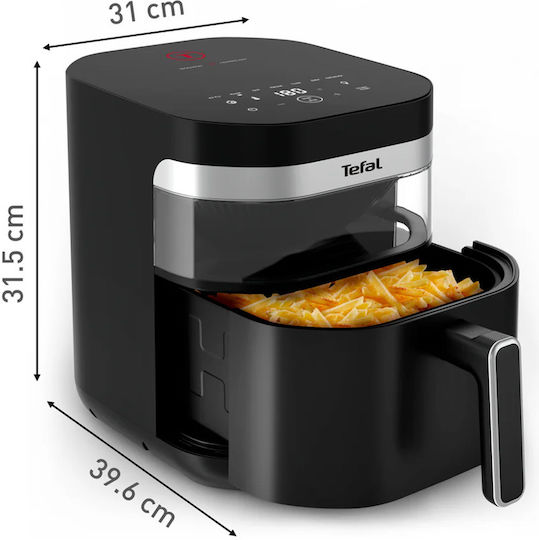 Tefal Air Fryer with Double Removable Container 7l Black EY8328