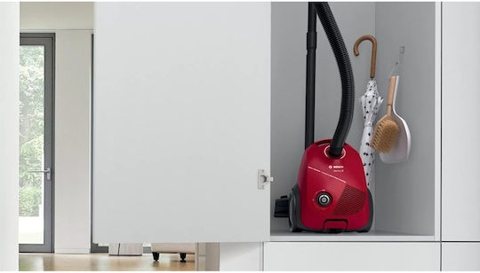 Bosch BGBS2RD1H Aspirator 850W cu sac 3.5lt Roșie