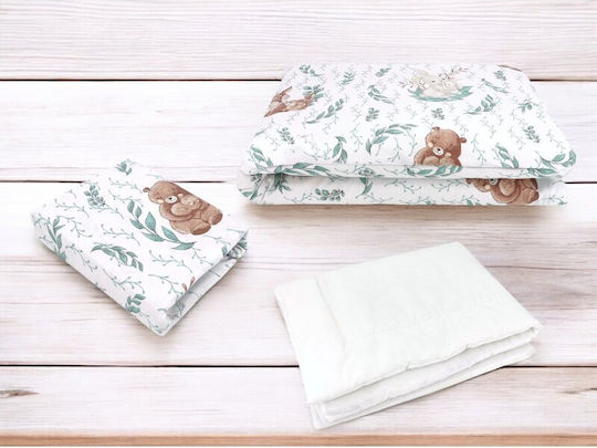 MimiNu Set Für Krippe Natural 3Stück