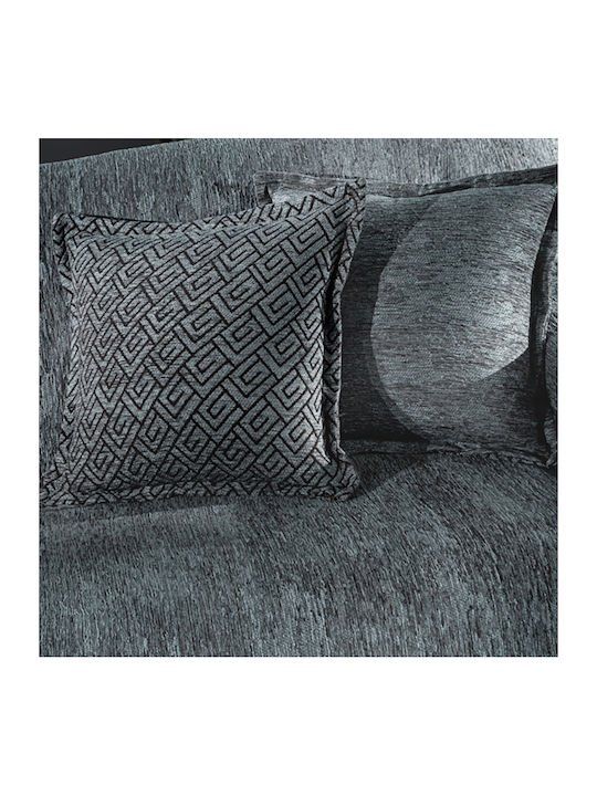Guy Laroche Nobel Ριχτάρι Πολυθρόνας Chenille 150x180εκ. Anthracite 1133030223016