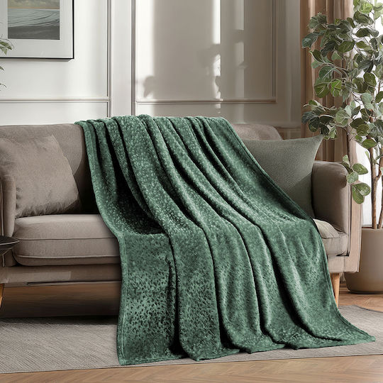 Melinen Ριχτάρι Διθέσιου Καναπέ Ζακάρ 170x250εκ. Dark Aqua