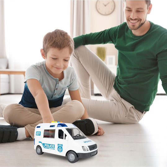 MalPlay Martin Toys Polizei Auto Zurückziehen Für 3+ Jahre
