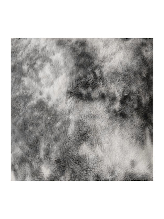 Aslanis Home Rabbit Fur Ριχτάρι Πολυθρόνας Γούνινο 130x170εκ. Γκρί