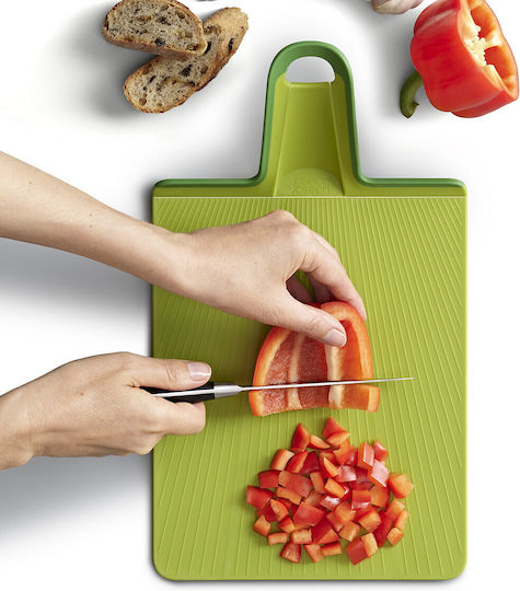 Joseph Joseph Chop2pot Επιφάνεια Κοπής Ξύλινη Πράσινη 37.5x21cm