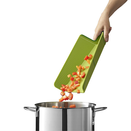 Joseph Joseph Chop2pot Επιφάνεια Κοπής Ξύλινη Πράσινη 37.5x21cm