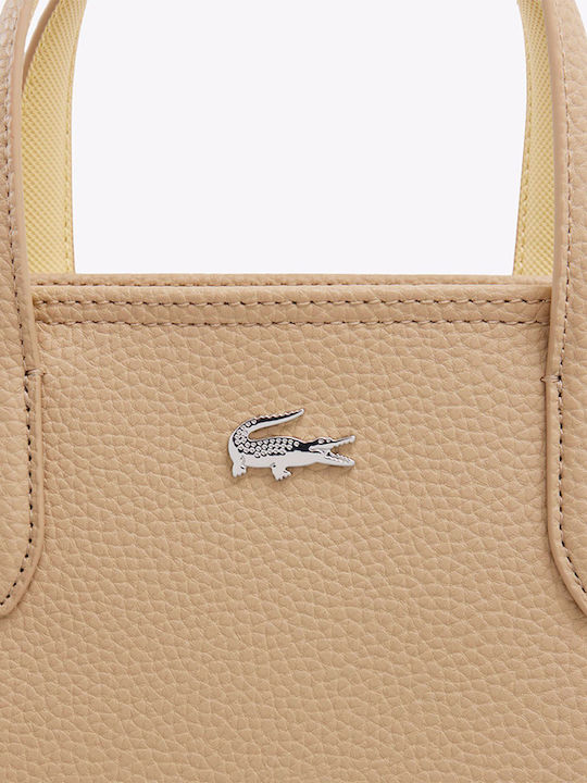 Damentasche Shopper Schultertasche Beige