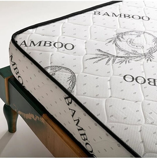 Fully Orthopedic Foam Mattress Single With White Bamboo Fabric (80x180x15cm)