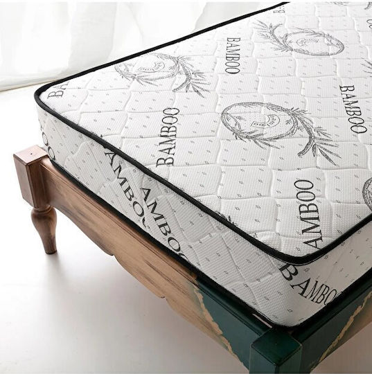 Fully Orthopedic Foam Mattress Single With White Bamboo Fabric (80x180x15cm)
