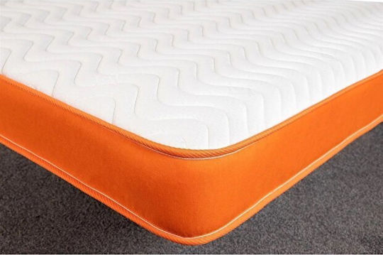 Fully Orthopedic Foam Mattress Single With Dimension Options Orange (80x180x10cm)