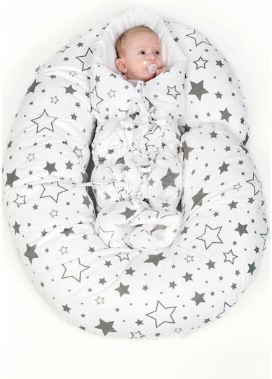 New Baby Stillkissen & Schwangerschaftskissen Grau
