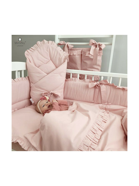 MimiNu Παιδικό Μαξιλάρι Ύπνου Powder Pink 40x40εκ.