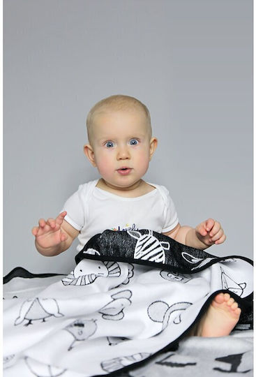 Qmini Pătură Pepinieră Swaddling 75x100cm Qmini Pătură Pepinieră Swaddling 75x100cm