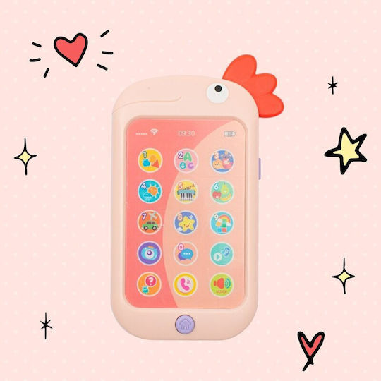 BabyMix Jucărie Telefon cu Sunete pentru 18++ Luni