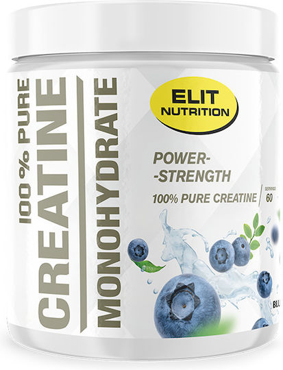 Elit Nutrition 100% Pure Creatine Μικρονισμένη Μονοϋδρική Κρεατίνη Lemonade 300gr