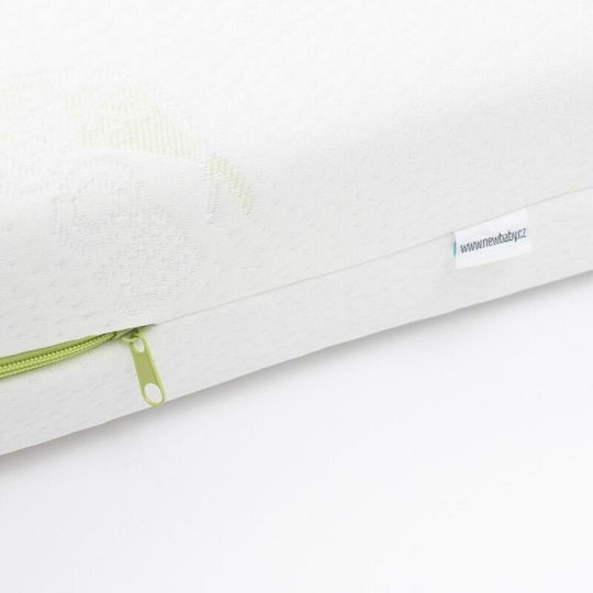 New Baby Saltea Pentru Patut cu Memory Foam & Nucă de cocos 60cmx120cmx12cm