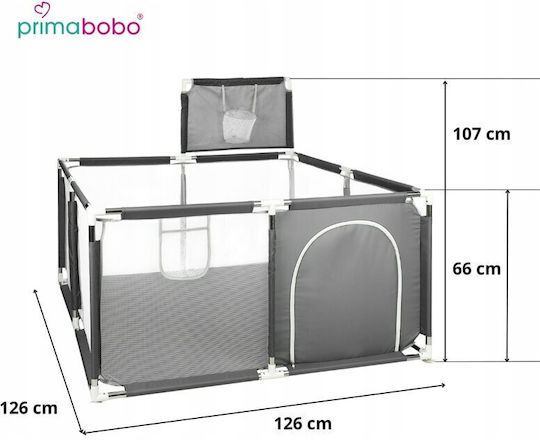 Primabobo Parc Gri 126x126cm