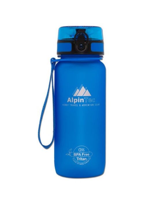 AlpinPro Αθλητικό Παγούρι Πλαστικό 650ml Μπλε
