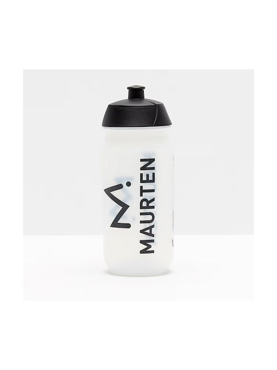Maurten Sports Bottle Αθλητικό Πλαστικό Παγούρι 500ml Λευκό