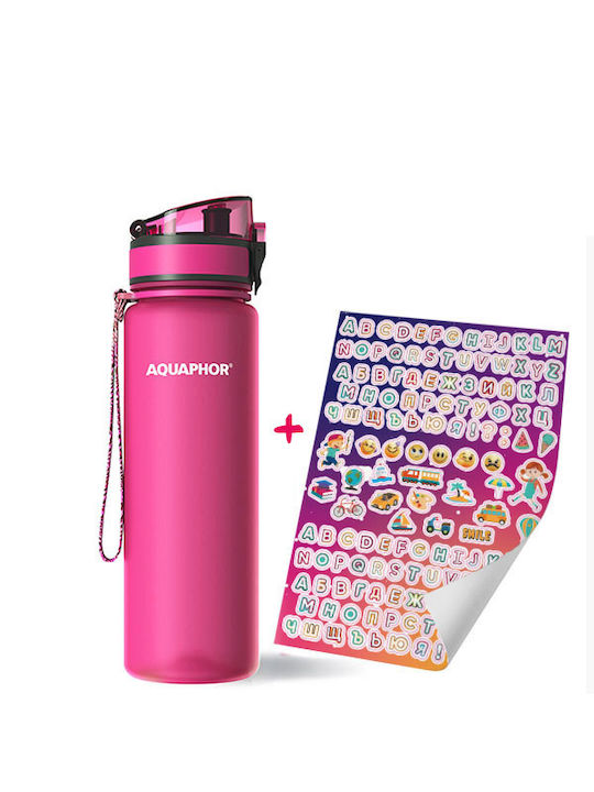 Aquaphor City με Φίλτρο 500ml Ροζ
