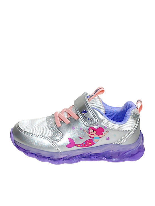 Kids Sneakers Silver