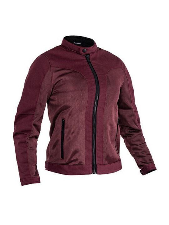 John Doe Aero Mesh Дамско Мотоциклетно яке Bordeaux