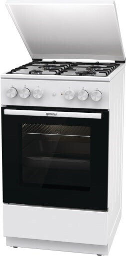Gorenje Κουζίνα Υγραερίου 68lt με Εστίες Υγραερίου Π50εκ. Λευκή